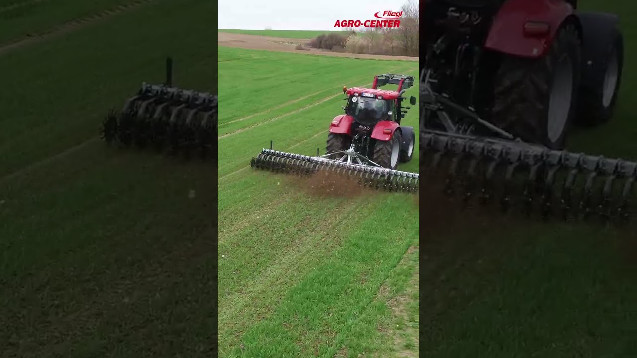 Fliegl houe rotative herse étrille rotative houe France #Shorts