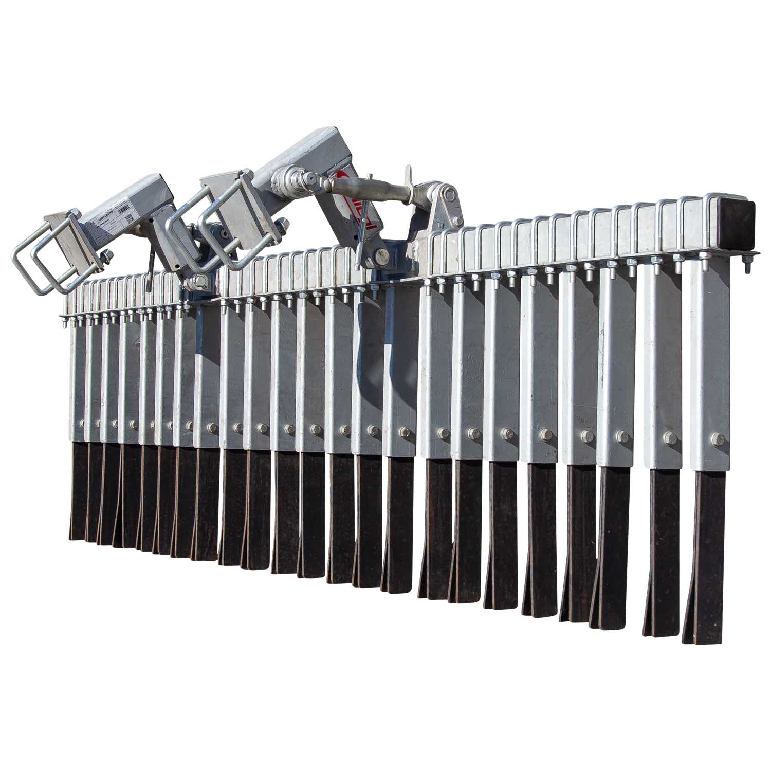 Herse étrille pour rouleau frontal