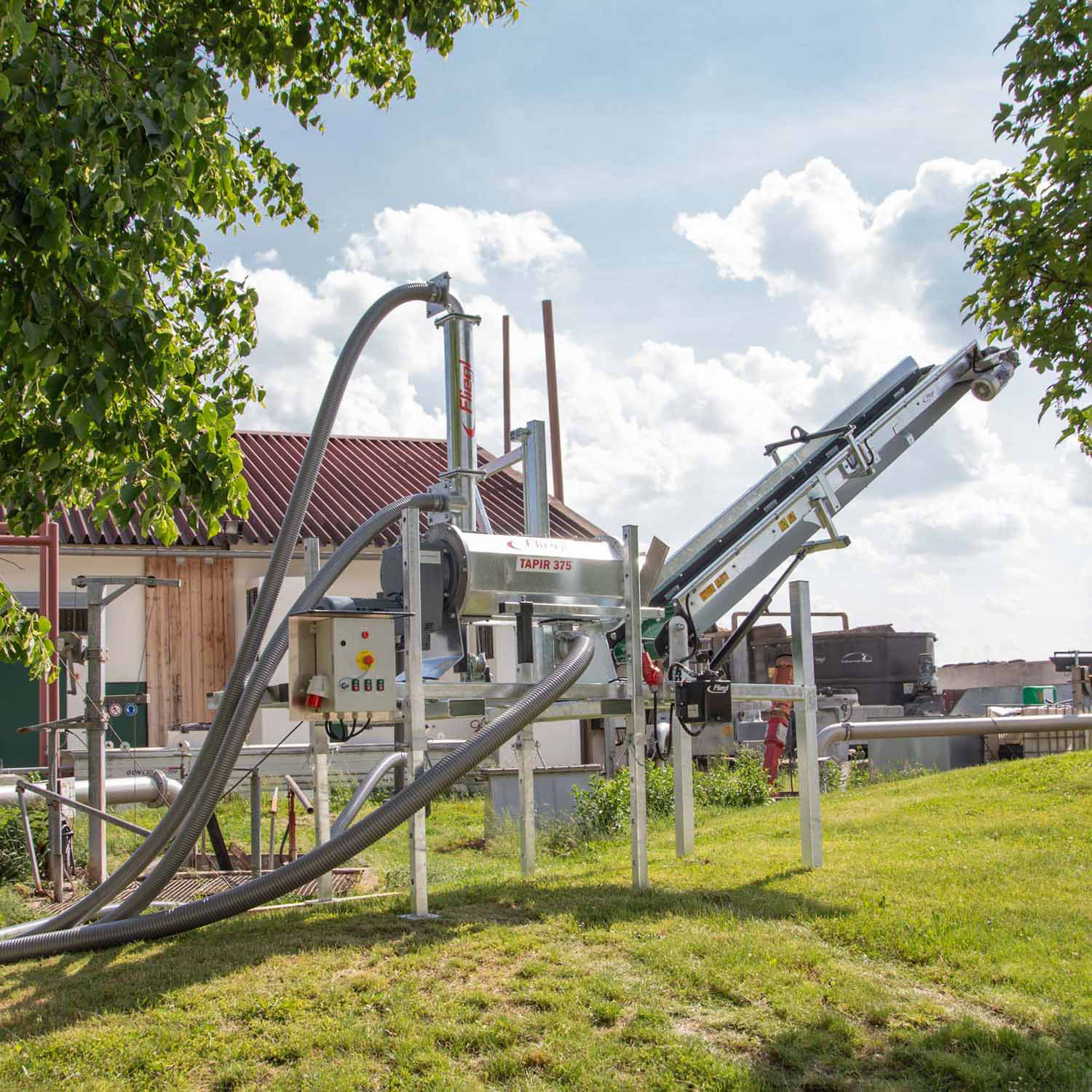 Gülleseparator - Aufbau und Einweisung