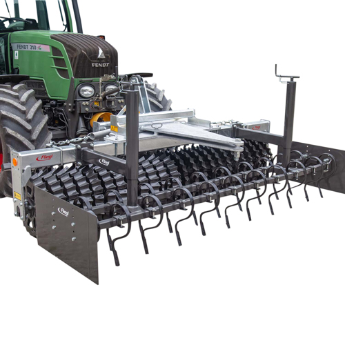 Rouleau prismatique régénérateur de prairie