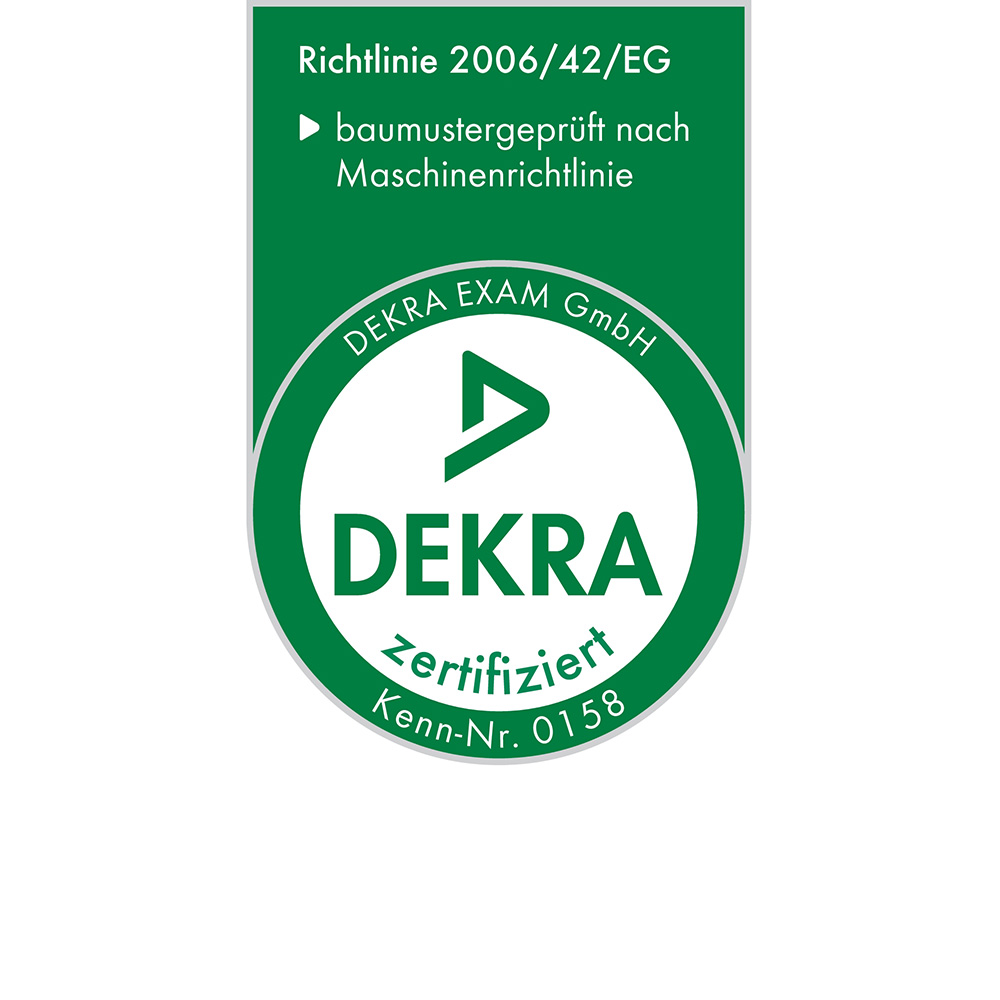Examen CE de type selon Directive machines 2006/42/CE